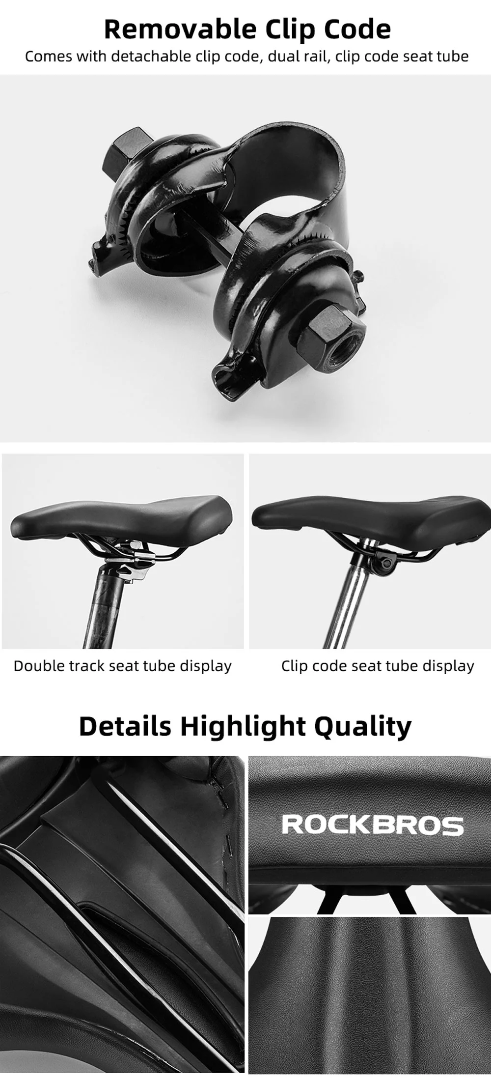 Bicycle Saddles Padded Bicycle Seats Men's Women's Padded Saddles Hollow PU Leather Bicycle Saddles