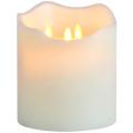 3 Wick Battery Operated Led Flameless Pillar Candles