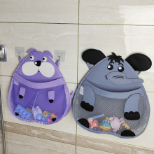 Round Mesh Bath Toy Organizer with Suction Cups