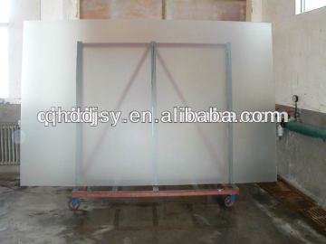 Frosted glass partition, tempered frosted glass partition