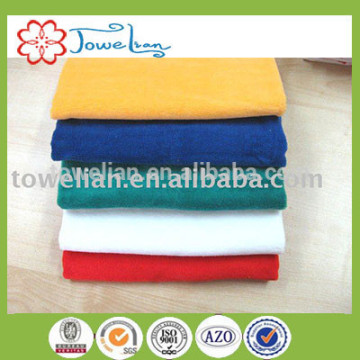 100% plain dyed satin face towel