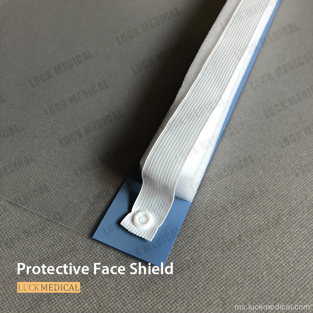 Topeng Clear Shield Shield yang boleh diguna semula