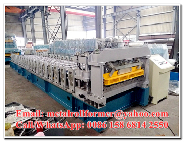 Normal Aluminium Step Tile Roofing Sheets Corrugating Machine