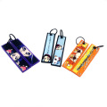 Anime Tag Keychain Car Woven Tag benutzerdefinierter Stoff