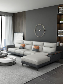 Minimal Corner Sofa for Hotel Space