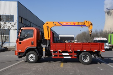 4 ton crane with truck