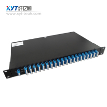 AWG mux/demux rack mount 40 channel DWDM Module
