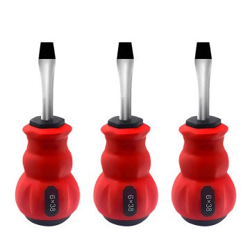 Short Handle Screwdriver: Stubby Screwdriver Tool for Precise Work