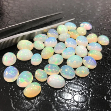 Good Quality multicolored oval cabochon opal Wholesale