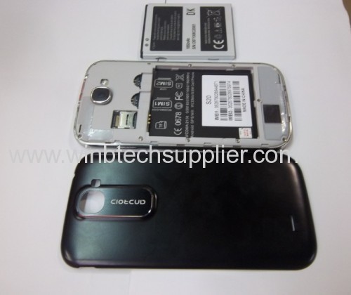 S20 5 inç S4 9500 Dual SIM akıllı telefon Gps Wifi 3g Wcdma