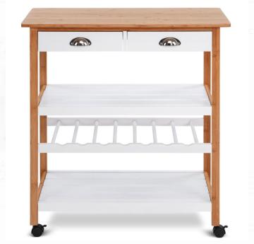 Contemporary Convenient Modular Kitchen Trolley Design Ideas