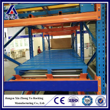 Gravity pallet flow rack (XZY Rack)