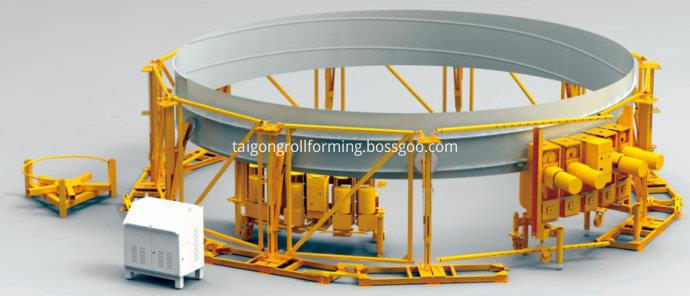 Lipp Spiral Seaming Type Silo Machine