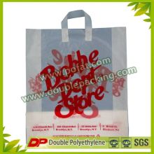 With cardboard Customized printed soft loop handle bags