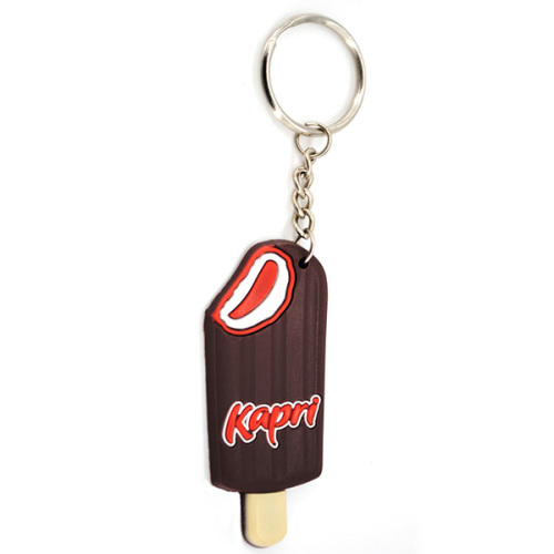 Personalized 3D PVC Soft Key Rings For Advertising Gift