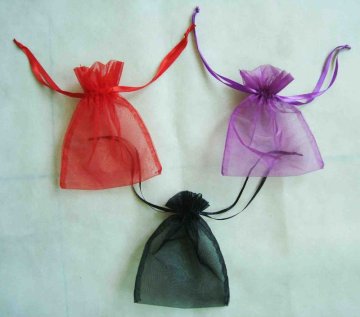 2015 Cute Organza Pouch Organza Jewelry Bag Organza Bag Ribbon Organza Bag