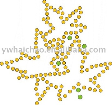 hot fix motif---leaf