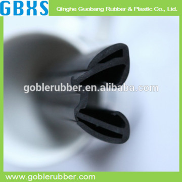 Co-exruded garage door epdm rubber seal strip