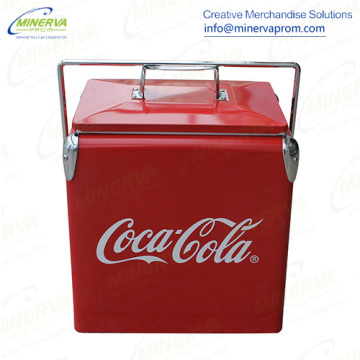 13 Liters Retro Metal Ice Cooler