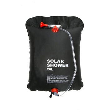 Wholesale 20L Portable Solar Camping Shower - 5 Gallons Heating Pipe Bag Solar Shower Bag Water Heater