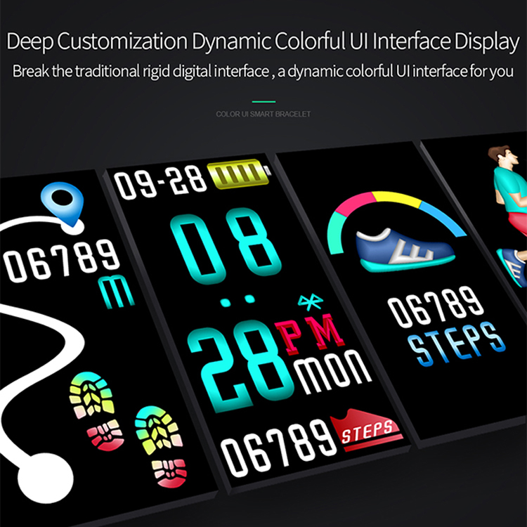 3d UI men china smart watch 2018