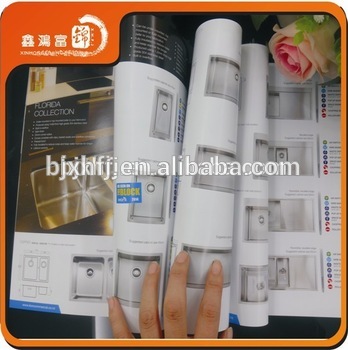 XHFJ China sample brochure catalogue printing