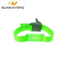 TK4100 Read Only 125khz rfid woven nylon bracelets