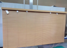 Custom Faux wood blinds
