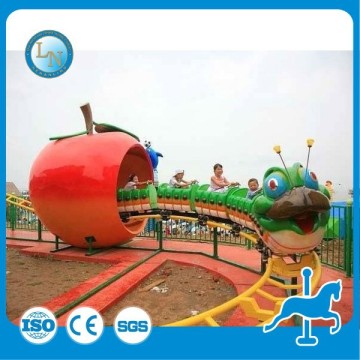 Kids apple train ride!!! Amusement park kids train ride electric mini train for sale