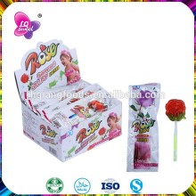 LQS023 Fruity favor rose light glow stick lollipops