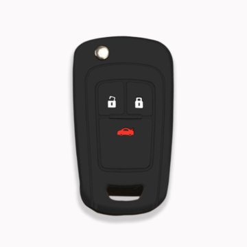 3 buttons Buick silicon car key case