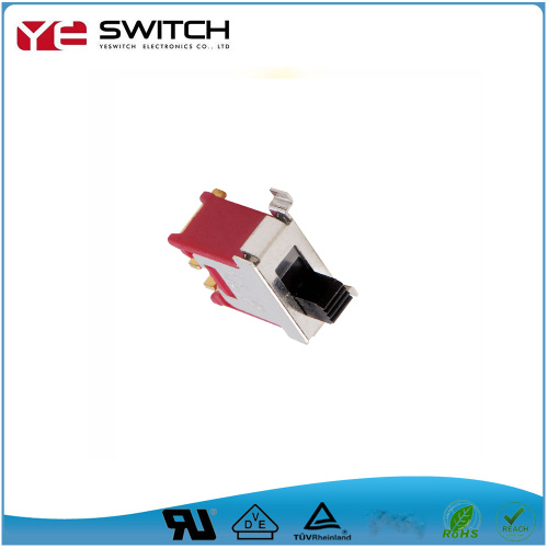 30000 Cycles Silver Plated Miniature Slide Switch