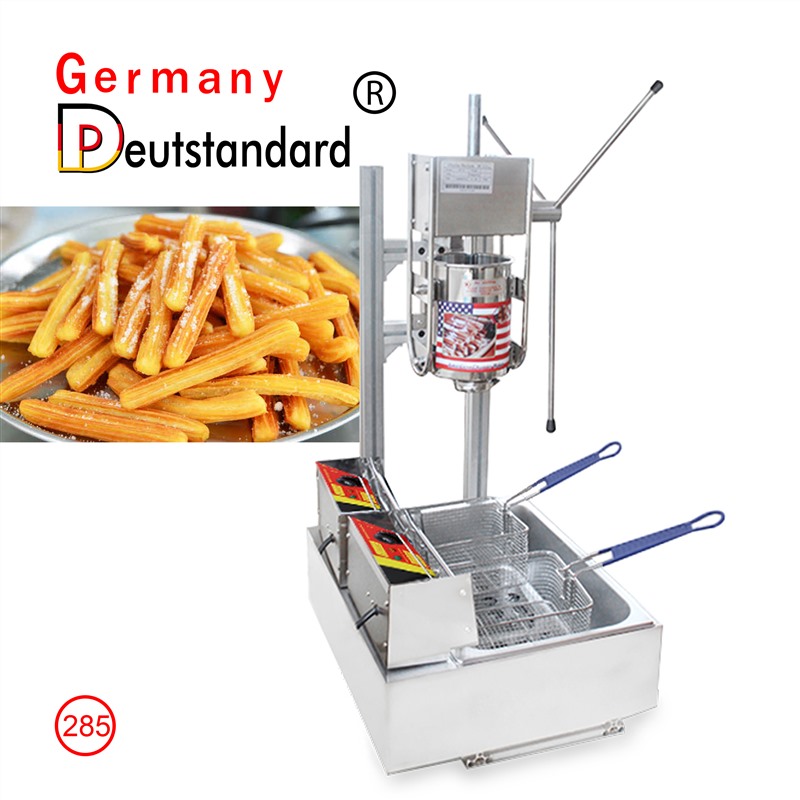 Commercial machine churros maker machine with fryer machine