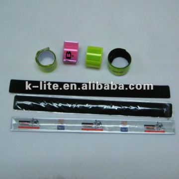 promotion PVC reflective snap band