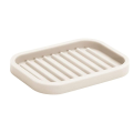 Kitchen Bathroom Silicone Soap Dish Tray Holder