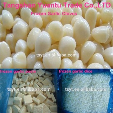 IQF Frozen Peeled Garlic Cloves From Golden Supplier