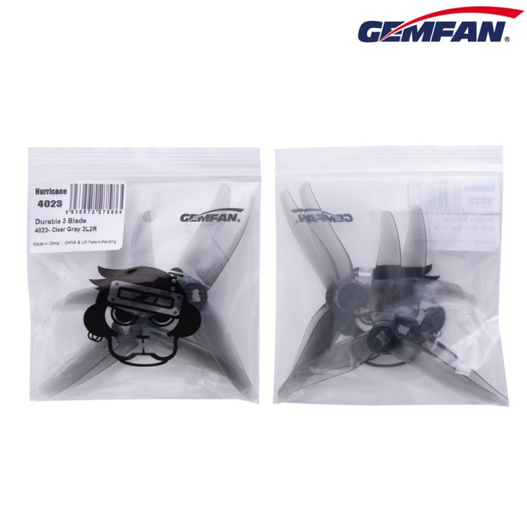4023-3 Clear Gray package 4023-3 Clear Gray package
