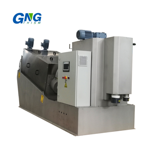 Industrial solid-liquid separation sludge dewatering machine