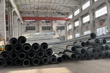 69KV Transmission Lines Dodecagonal Steel Pole