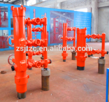 Double plug cement head with Quick-latch adapter for well cementation