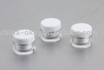 5ml acrylic cream cosmetic jar