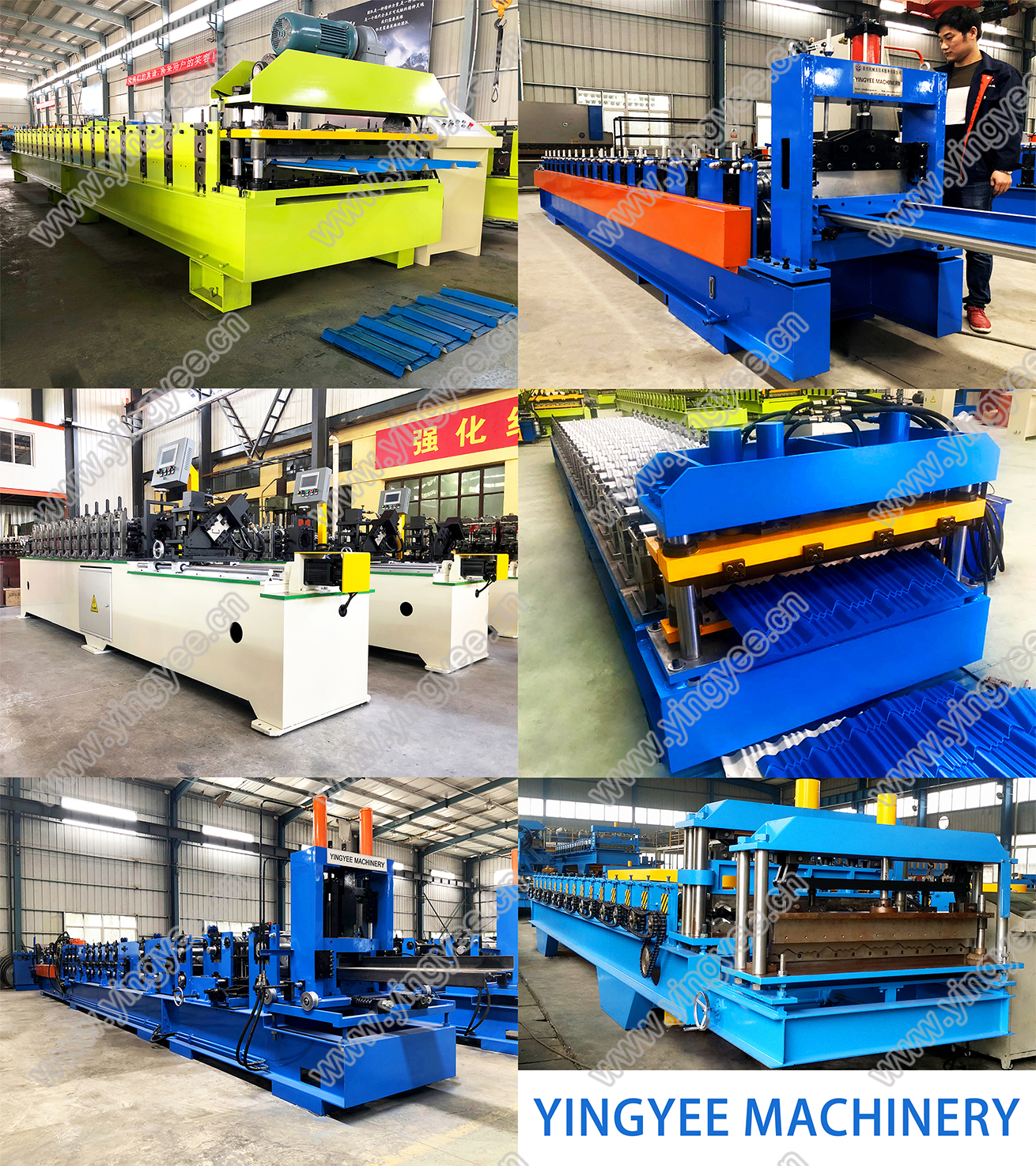 Automatische metalen stud- en trackrolvormingsmachine met verpakkingslijn