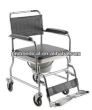 Economic hospital wheelchair commode chair