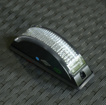 Curve blue strobe lights PC ABS housing emergency dash deck lights