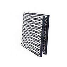 Alumina impact resistant composite ceramic liner