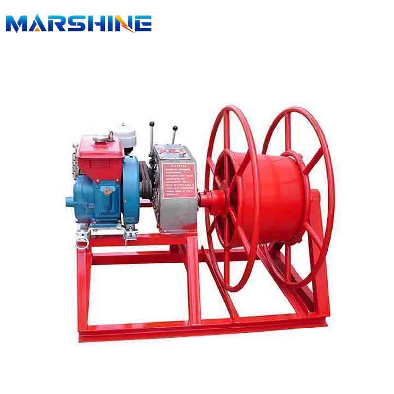 Petrol Engine Powered Cable Winch Puller