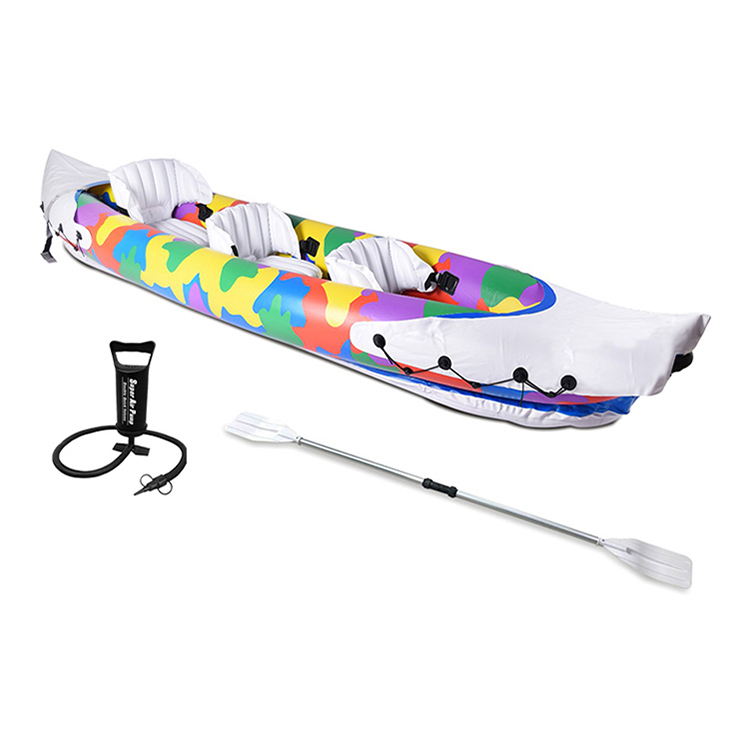 Baru Drop Drop Stitch Inflatable Kayak 3 Orang