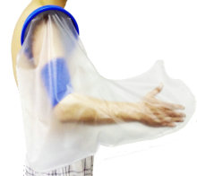 Waterproof Cast Protector for the Broken Long Arm