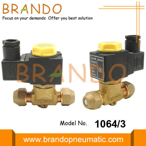 3/8 &#39;&#39; Flare Castel Type Solenoid Valve 1064/3 1064/3A6