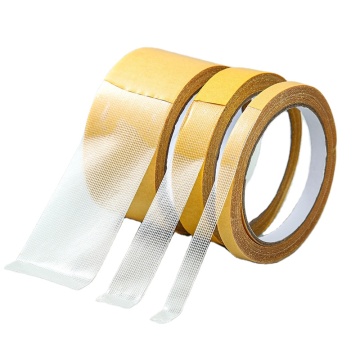 Double-Sided Cloth Duct Tape Mini Roll - Easy Tear Transparent Duct Tape